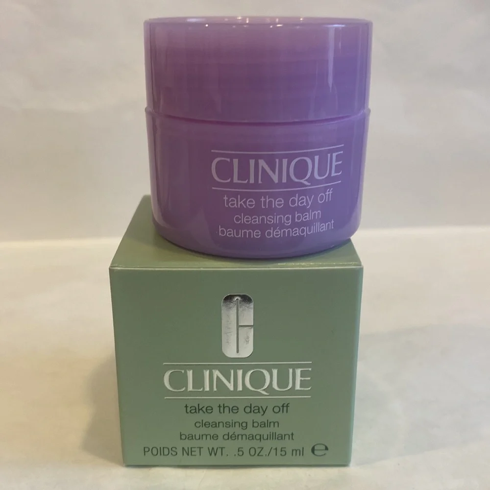 CLINIQUE Take The Day Off Cleansing Balm Makeup Remover Travel 0.5oz NIB